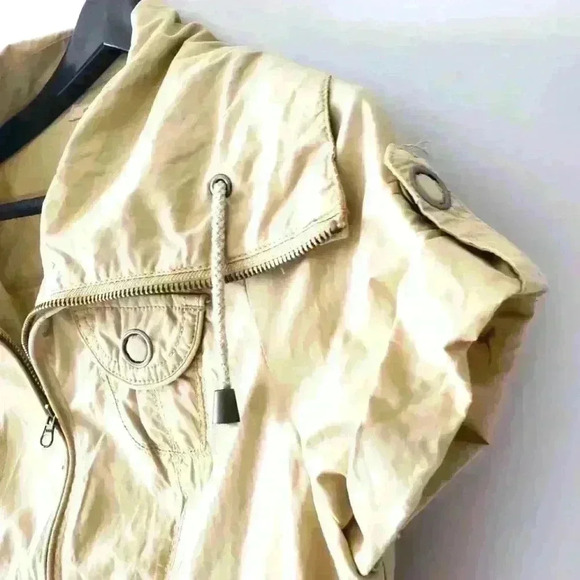 Urban life fitted cotton short sleeve safari jacket size small - Picture 3 of 5